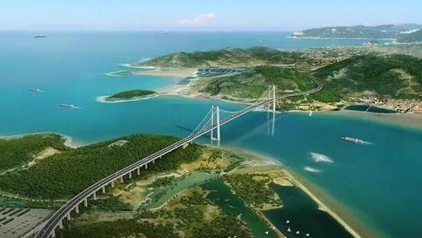 乳山口大橋項(xiàng)目效果圖